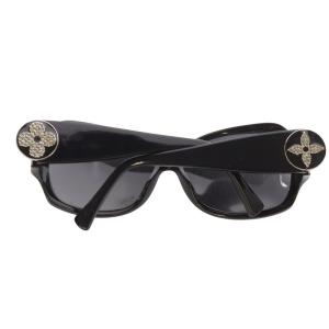 LOUIS VUITTON ウルスラストラス サングラス ラインストーン 6215 ブラック Z0145E /YO7 OH
