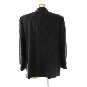 Aquascutum スーツ セットアップ ピンストライプジャケット パンツ 100BB5 ダークネイビー /DF OS