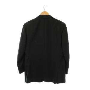Aquascutum テーラードジャケット ウール シルク混 98AB6 濃紺 /MI OS