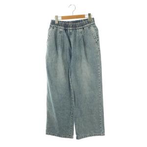 24SS 9oz C/Rデニムイージー パンツ ジーンズ 36 ブルー /DF OS