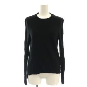 ウール ニット カットソー プルオーバー S 黒 GR-N019  AD2016 /CX OS