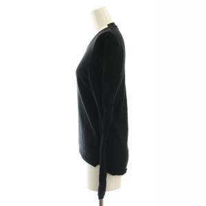 COMME des GARCONS ウール ニット カットソー プルオーバー S 黒 GR-N019  AD2016 /CX OS