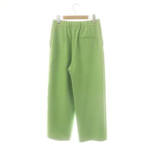 BALLSEY 24SS パウダリーストレッチツイル セミワイドパンツ 34 ライトグリーン /DF OS