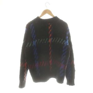 sacai 23AW Jacquard Knit Pullover 1 ブラック マルチカラー