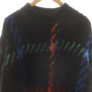 sacai 23AW Jacquard Knit Pullover 1 ブラック マルチカラー