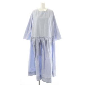 先染めダンプの無双ドレス ワンピース 2 ライトブルー
