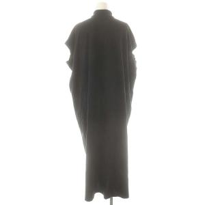 45rpm ハチノスカノコのMポロドレス ワンピース ノースリーブ ロング 紺 ネイビー /SY OS