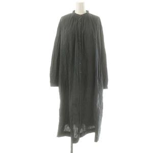 ヒッコリータペットのドレス インディゴ加工 ワンピース ネイビー