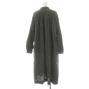 45rpm ヒッコリータペットのドレス インディゴ加工 ワンピース ネイビー