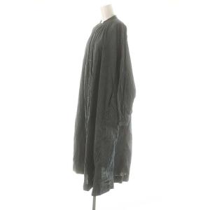 45rpm ヒッコリータペットのドレス インディゴ加工 ワンピース ネイビー