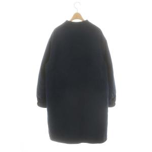 45rpm おこめサテン×シープボアの908コート 2 ネイビー