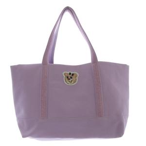 ラブラリーバイ オールドテディガール ワッペントートバッグ ハンドバッグ ラベンダー /SR20 SH