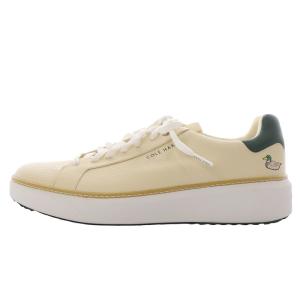 グランドプロ トップスピン ゴルフ スニーカー ローカット カーフレザー 9M バニラ/トレッキンググリーン/オプティックホワイト