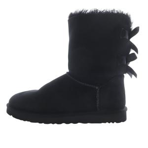BAILEY BOW 2 ムートンブーツ ミドル ロゴ 25cm 黒 ブラック 1002954 /SR24