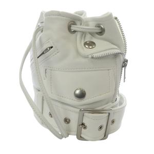 color riders mini drawstring ショルダーバッグ ホワイト