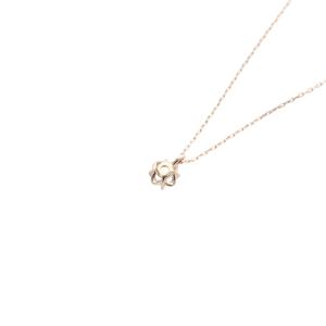 4℃ ネックレス ペンダント 一粒ダイヤ クリスマス限定 K10PG ピンクゴールド /SR17