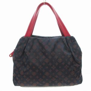 【極美品】 russet ラシットトートバッグ ロゴ プレート ネイビー 中古・古着通販】russet (ラシット) トートバッグ ネイビー 未