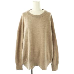 23AW ベーシックニット セーター 長袖 モカ /ES OS