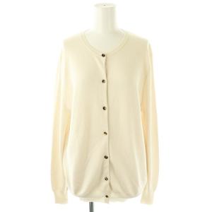 EVERYDAY クルーネックカーディガン ニット オフホワイト /DF OS