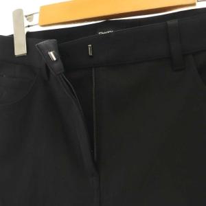 Theory 24AW Bistretch 3 Kick 5 PKT CLキックパンツ フレア ストレッチ 00 ブラック