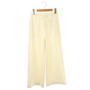 24AW Double Knit LT N Drawstring Plon ワイドパンツ スウェット ドロスト