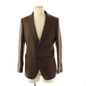 SUIT SELECT セットアップ ウールスーツ テーラードジャケット パンツ A5 ブラウン /HK OS SH