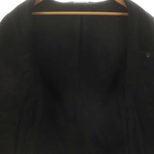 BOTTEGA VENETA ウールコットン テーラードジャケット 48 ブラック 476068