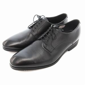 SUIT SELECT 美品 ビジネスシューズ レースアップ VIBRAMソール レザー 26 黒 ブラック /AE SH