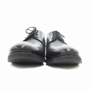 SUIT SELECT 美品 ビジネスシューズ レースアップ VIBRAMソール レザー 26 黒 ブラック /AE SH
