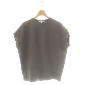 vingt-trois ラウンドデザインカットソー 38 グレー /MI OS SH