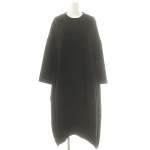 裏起毛バルーンワンピース 36 黒 /MI OS SH