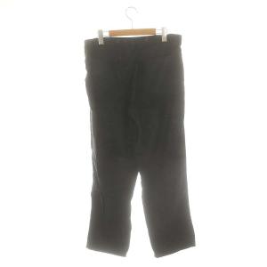 nest Robe リネンワイドパンツ ストレート 黒 /MI OS SH