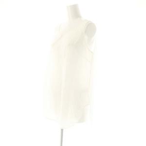 BEARDSLEY 23SS シャツタンク タンクトップ ブラウス リネン混 F 白 /MI OS SH