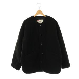 plage別注 SP BOA ジャケット ノーカラージャケット 34 ブラック /DF OS