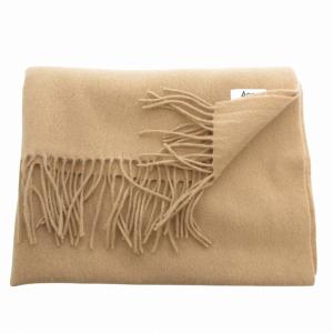 Acne Studios マフラー ストール ウール フリンジ 茶 ブラウン /JS