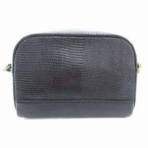 TOFF&LOADSTONE ショルダーバッグ タッセルチャーム フェイクレザー 黒 ブラック /AE