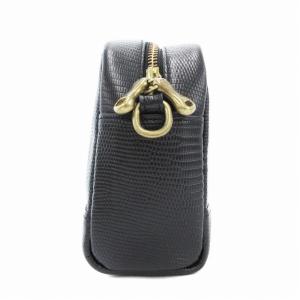 TOFF&LOADSTONE ショルダーバッグ タッセルチャーム フェイクレザー 黒 ブラック /AE