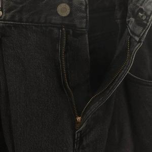 SNIDEL 23SS ダブルタックデニムワイドパンツ ジーンズ 1 グレー /MI OS