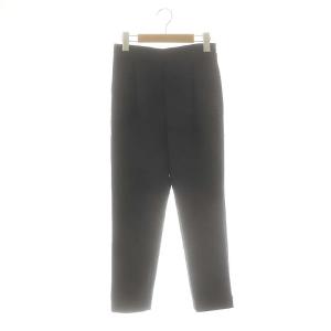 クロップドパンツ テーパードタックパンツ 34 ネイビー /DF OS
