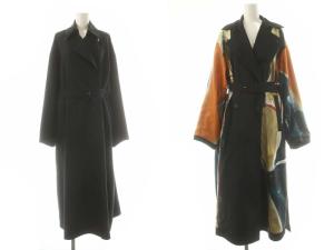 24AW MY DEAR REVERSIBLE TRENCH COAT コート トレンチ ロング M 紺