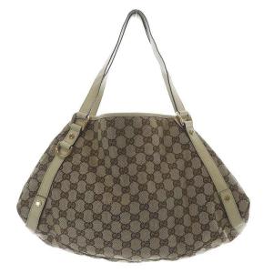 GGキャンバス トートバッグ ブラウン 130736 502752