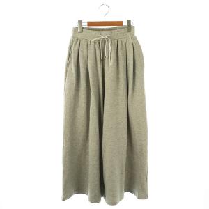 24AW スウェットタックワイドパンツ イージー 0 グレー /AT OS
