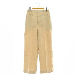 25SS ブライトツイルDカンワイドパンツ ジッパーフライ 36 ライトベージュ /DO OS