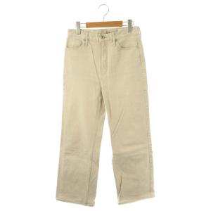 LAppartement別注 THE TAYLOR デニムパンツ ジーンズ 24 アイボリー /DF OS