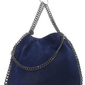 STELLA McCARTNEY FALABELLA  2WAY ショルダーバッグ ハンドバッグ フェイクスエード 青 ブルー /SR3