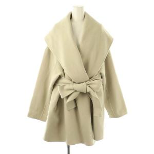 24AW リバーショールコート F ライトベージュ