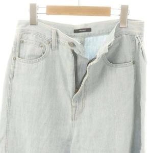 JOURNAL STANDARD 24SS ソフトデニムサイドタックワイドパンツ ジーンズ ジッパーフライ 38 ライトブルー /DO OS