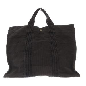 HERMES エールライン PM トートバッグ ハンドバッグ グレー /SR36 OH