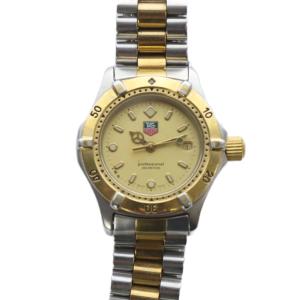 ジャンク品 WE1420-2 プロフェッショナル クォーツ 腕時計 ゴールド色 シルバー色 /YO2