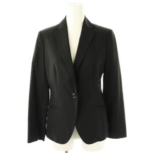 NEWYORKER ジャケット テーラード パンツ セットアップ スーツ 7 ブラック /HK OS